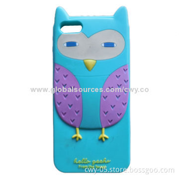 Silicon Covers for Apple's iPhone, with Bird Design